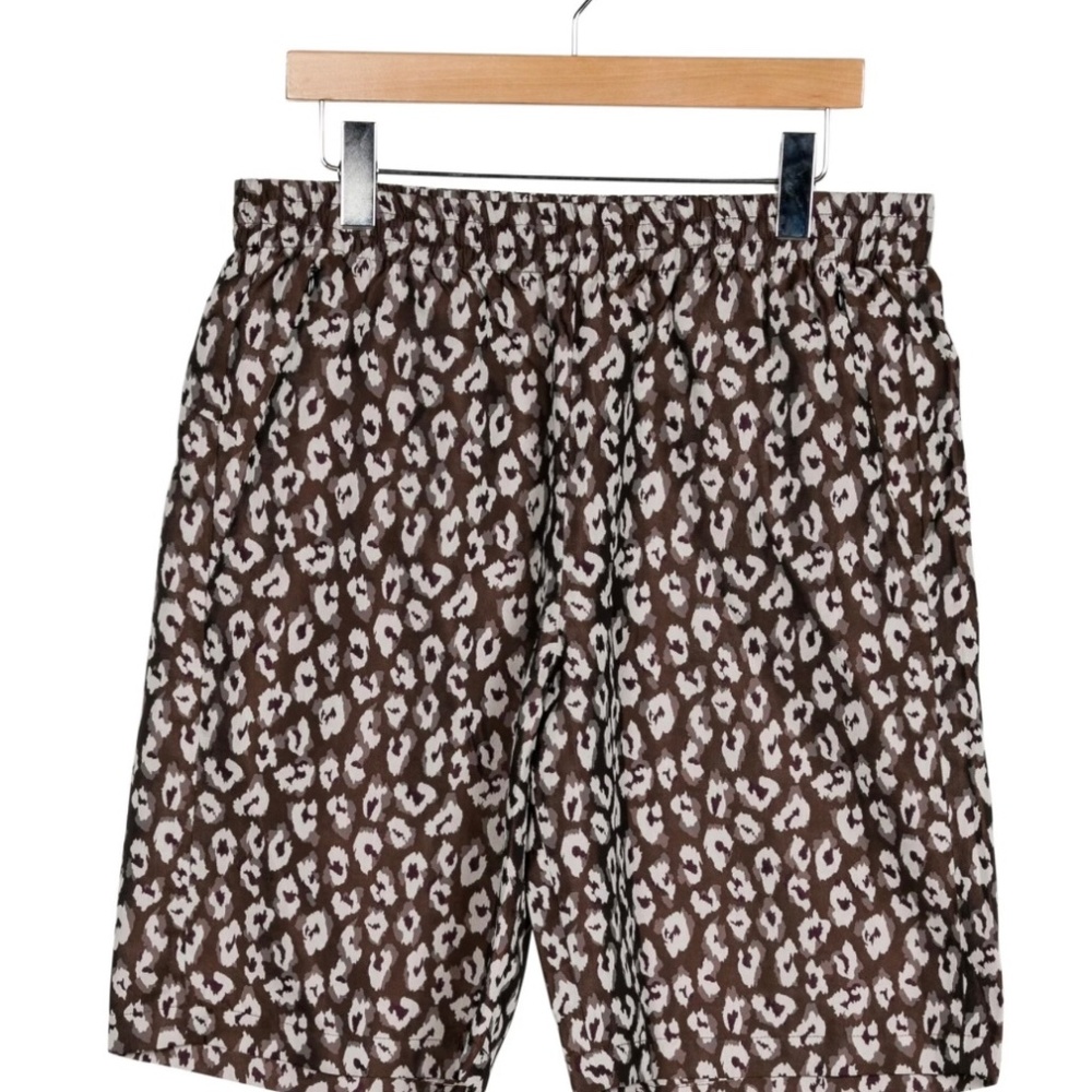Needles Animal Print Athletic Shorts-Size L